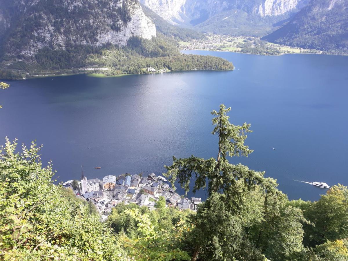 Ferienwohnung Haus Trausner Hallstatt Exterior foto