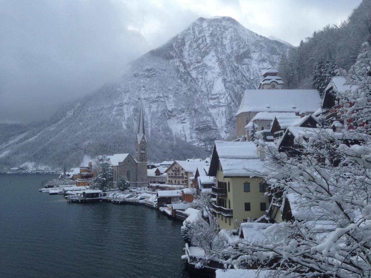 Ferienwohnung Haus Trausner Hallstatt Exterior foto
